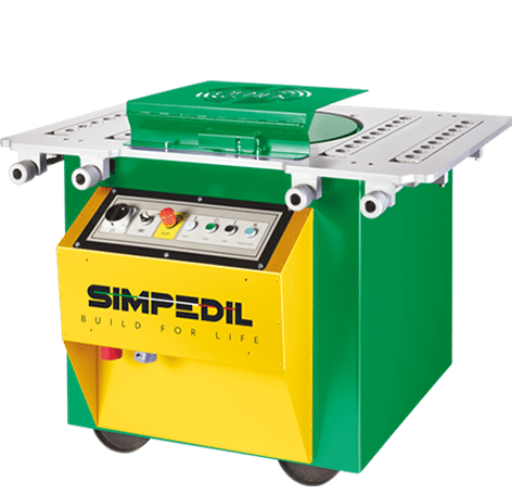 SIMPEDIL plooimachine - Van Haut NV Machines de chantier Machines de chantier