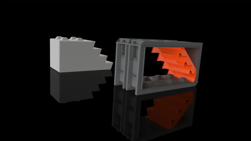 3a030099 stairs divider - Van Haut NV Betonmallen