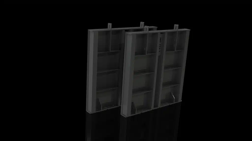 3a030f4m l shape extender 100cm - Van Haut NV Betonmallen