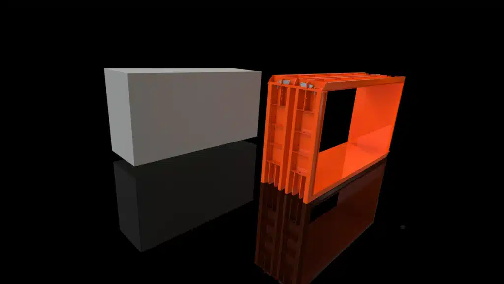 3a030flk custom shape mould - Van Haut NV Betonmallen