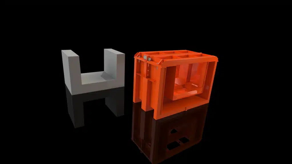 3a030kwn custom shape mould drainage - Van Haut NV Betonmallen